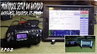 MiniProSC Setup on Android AndflmsgPSK RTTY MFSK SSTV NBEMS [upl. by Othelia57]