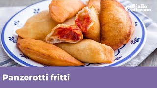 PANZEROTTI FATTI IN CASA ricetta facile per farli FRITTI [upl. by Ahsilahs]