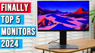 Best 5 Monitors 2024 The Ultimate Monitor Guide Top Picks for Every Budget amp Need [upl. by Ahilam]