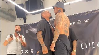 Gabe rosado tense faceoff fights a 8 time big champ [upl. by Roi]