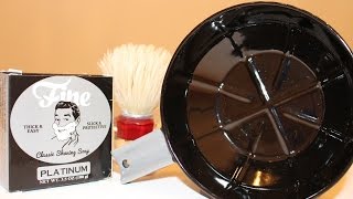 FINE Stoneware Shaving Lather Bowl REVIEW [upl. by Burrell]