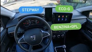 DACIA SANDERO STEPWAY 2022 10 TCe  100HP  POV  TEST DRIVE  COMENZI [upl. by Matless]