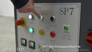 Cpack Ltd  SP7 Skin Packaging Machine [upl. by Rhiamon]