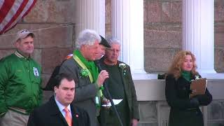 President Bill Clinton visit Girardville for Saint Patricks day parade [upl. by Assirem]