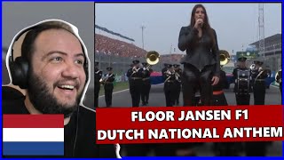 Floor Jansen – Dutch National Anthem Live F1 Zandvoort Grand Prix 2022  Teacher Paul Reacts 🇳🇱 [upl. by Odlaw]