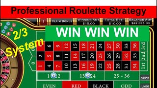 Pro Roulette Strategy How to Win At Roulette [upl. by Ysied]