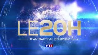 TF1  Générique 20H JeanBaptiste Boursier 2024 [upl. by Gearalt825]