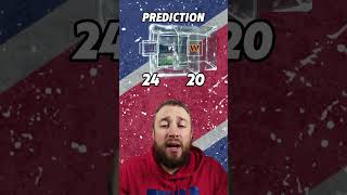 Score Prediction Giants vs Commander nflfootball giants newyorkgiants nygiants commanders nfl [upl. by Alemahs]