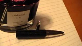 Jorg Hysek Carbon Fiber Fountain pen [upl. by Gilburt]