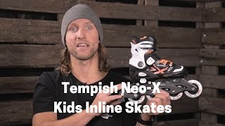 Tempish NeoX kids inline skates  SkateProcom [upl. by Airolg]