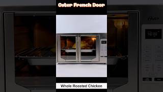 Roasting a whole chicken with Oster French Door Toaster Oven [upl. by Allenrac436]