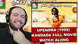 🇮🇳 UPENDRA 1999 FULL MOVIE REACTION PIP  Upendra Rao  Kannada Film Reaction [upl. by Icyac733]