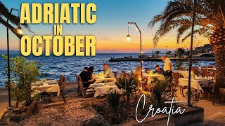 Adriatic coast of Croatia in October [upl. by Eleira382]