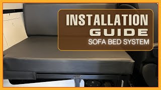 Installation Guide  Sofa Bed System for the Winnebago Revel [upl. by Sirroned]