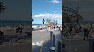 Surfers Paradise Beach Winters Day  Gold Coast [upl. by Eecyaj]