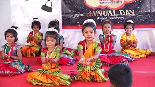 Barathanatyam by our champs for pranavalayam song wowkidshummingbirds6648 Annual day 202223 AY [upl. by Fenn79]