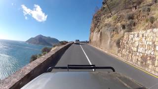 Driving around Cape Town  Chapmans Peak [upl. by Alyahs746]