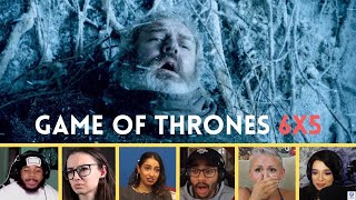 Reactors Reaction to HODOR Holding the White Walkers Back  Game of Thrones 6x5 The Door [upl. by Matless]