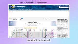 Astrocartography How to use AstroClick Travel  Astrocom [upl. by Madeleine]