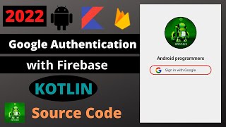 Google Sign In  Firebase  KOTLIN  Android Studio Tutorial [upl. by Katee844]