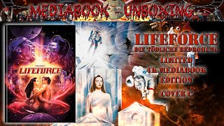 Unboxing  LIFEFORCE  4K Mediabook  Cover C von NSM Records [upl. by Vera]