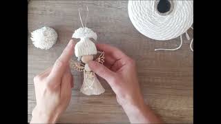 DIY macrame hat [upl. by Iams]