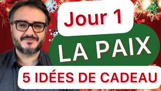 Calendrier de l’avent littéraire  Jour 1  5 idées de cadeau sur la paix [upl. by Enitsrik]