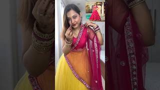 Sabyasachi Style Lehenga Dupatta Draping Tutorial for Beginners✨🩷shorts lehenga draping [upl. by Tnomad233]