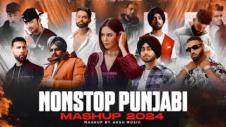 Nonstop Punjabi Mashup 2024  Back To Memories Mashup  A Sunny Hassan Visual  Nonstop Jukebox 2024 [upl. by Mcclenaghan]