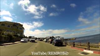 Driving Ocean View Blvd Pacific Grove California [upl. by Mulloy326]