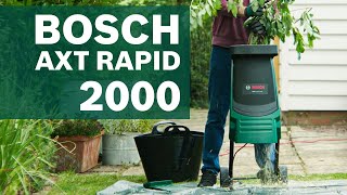 Biotrituratore Bosch DIY AXT Rapid 2000 0600853501 [upl. by Annekam]