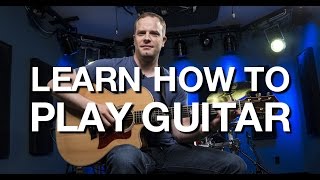 Learn How To Play Guitar  Beginner Guitar Lesson 1 [upl. by Ermina]