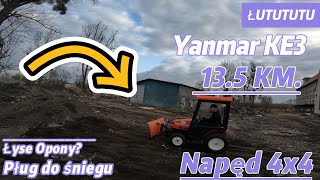 Yanmar KE3 ★ Delikatne Równanie ★  łyse opony 😬 [upl. by Yblehs]