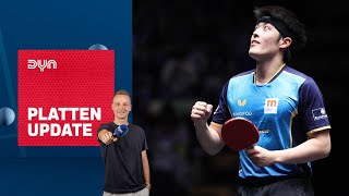 Dyn Plattenupdate  Dang Qiu steht als erster Europäer aller Zeiten im Finale eines WTTChampions [upl. by Inilam]