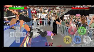 Wrestling Empire Gameplay  Career Of Drago [upl. by Anegal49]