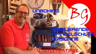 Unboxing Oszilierende Schleifmaschine Scheppach OSM600 [upl. by Bandeen]