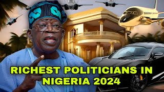 Top 10 Richest Politicians in Nigeria 2024 net worth cars mansions etc richestpeople richest [upl. by Hoisch]