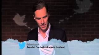 Benedict Cumberbatch answers to a mean tweet on Jimmy Kimmel Live [upl. by Ecital]