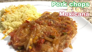 Pork Chops a la Mexicana  Anahid Trejo [upl. by Rajewski431]