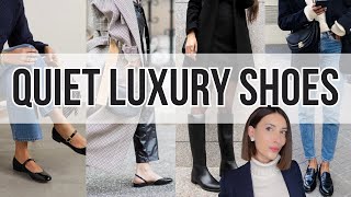 BEST QUIET LUXURY SHOE TRENDS TO WEAR FOR EVERY BUDGET [upl. by Nylcsoj]