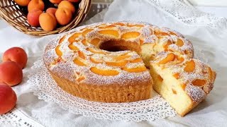 CIAMBELLA ALLE ALBICOCCHE 🍑 SOFFICISSIMA I RICETTA FACILE [upl. by Assenab]