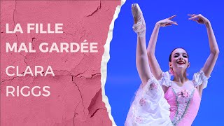 Youth America Grand Prix 2023 Finals Top 12 Winner  Clara Riggs  Age 14  La Fille Mal Gardée [upl. by Ecaroh]