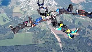 BigWay camp 2024 Seth group Day 3 Jump 6 skydiveestonia [upl. by Gardell169]