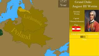 The history of Lithuania every year [upl. by Allred182]