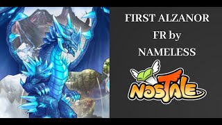 Nostale  PREMIER ALZANOR DU SERVEUR  REACTION FR [upl. by Nojad630]