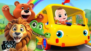 El Autobús de los Animales  Canciones Infantiles en Español [upl. by Maltz]