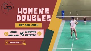 WD Lingyan Kristie vs Yuchen Jing 05052024 [upl. by Wiggins]