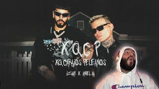 XQCP  IZAAK FT ANUEL AA  REACCION   OFFICIAL VIDEO [upl. by Grazia]