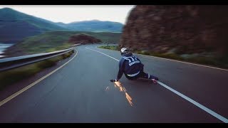 Epic downhill longboarding on higest speed Gravity Dogz [upl. by Nnov]