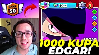 EDGARI 1000 KUPA YAPTIM  BRAWL STARS [upl. by Corene]